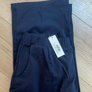 Blue Pants, strait pants, wide leg